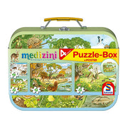*A Grade* Four Seasons Four Jigsaws In A Keepsake Tin (2X26Pc/2X48Pc)