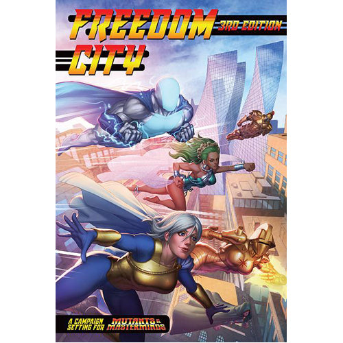 *A Grade* Freedom City Campaign Setting: Mutants & Masterminds RPG