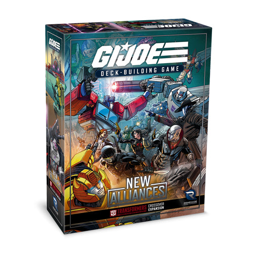 *A Grade* G.I. JOE Deck-Building Game New Alliances: A Transformers Crossover Expansion