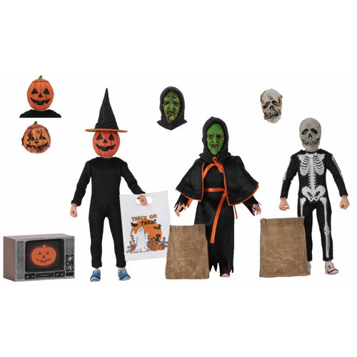 *A Grade* Halloween 3 Season of the Witch 8 Inch Scale Clothed Figure 3 Pack