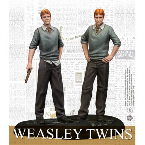 *A Grade* Harry Potter Miniatures Adventure Game: Fred and George Weasley Expansion (HPM)