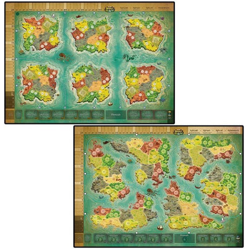 *A Grade* Heroes of Land, Air & Sea Two Worlds Game Mat