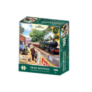 *A Grade* Kevin Walsh Nostalgia Collection Jigsaw Puzzle: Train Spotting (1000 pieces)
