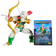 *A Grade* Marvel Legends Magic: The Gathering Action Figure Man-Wolf (plus Exclusive Foil Card)