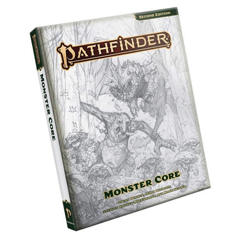*A Grade* Monster Core Sketch Cover Edition: Pathfinder RPG
