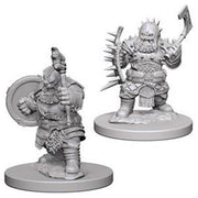 *A Grade* Pathfinder Deep Cuts Unpainted Miniatures (Wave 4): Dwarf Male Barbarian