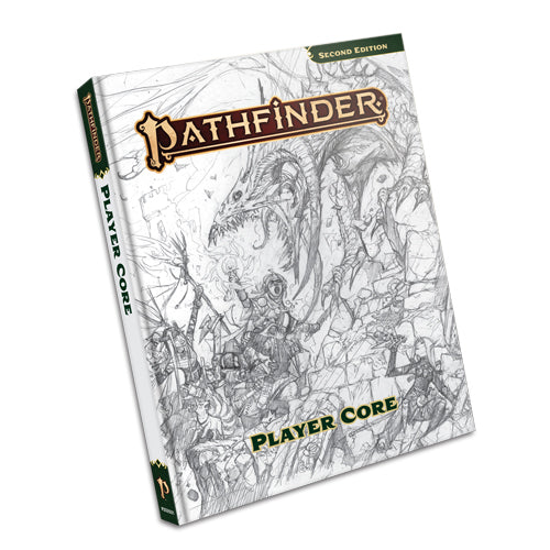 *A Grade* Pathfinder RPG: Pathfinder Player Core Sketch Cover (P2)