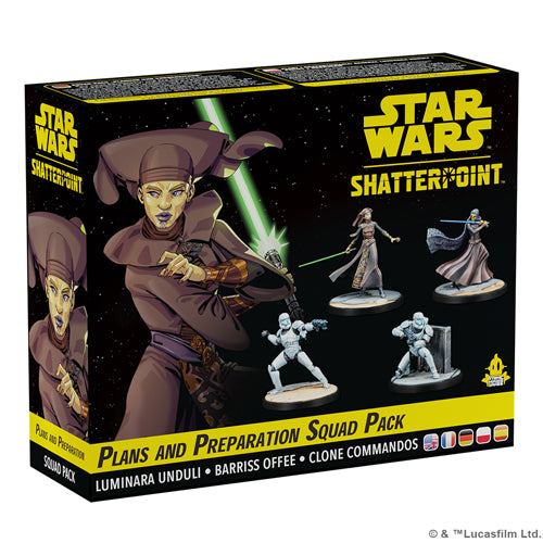 *A Grade* Plans and Preparations (General Luminara Unduli Squad Pack): Star Wars Shatterpoint