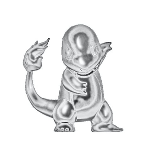 *A Grade* Pokemon: Select 3 Inch Battle Figures - Silver Charmander