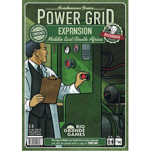*A Grade* Power Grid Recharged: Northern Europe/UK & Ireland Expansion