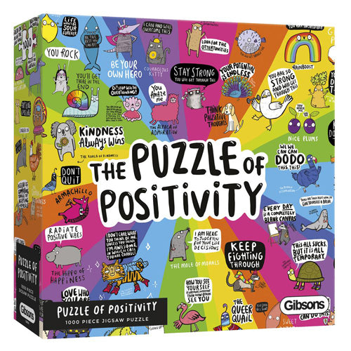 *A Grade* Puzzle of Positivity Puzzle (1000 pieces)
