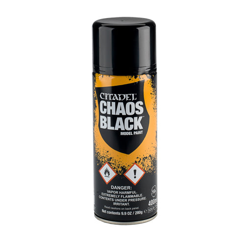 *A Grade* Spray Paint: Chaos Black (Uk/Row)