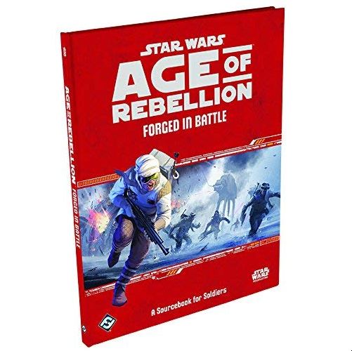 *A Grade* Star Wars: Age of Rebellion RPG - Forged in Battle: A Sourcebook for Soldiers
