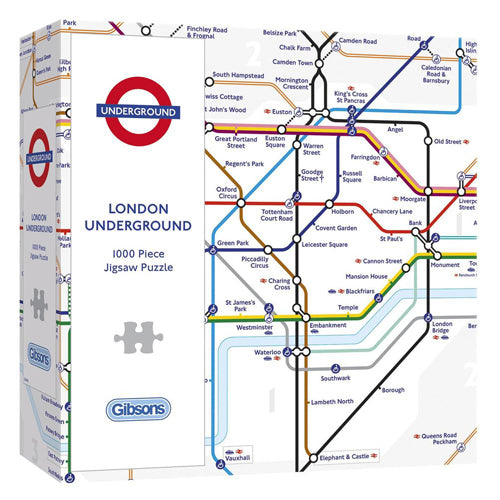 *A Grade* TFL London Underground Map Puzzle (1000 pieces)