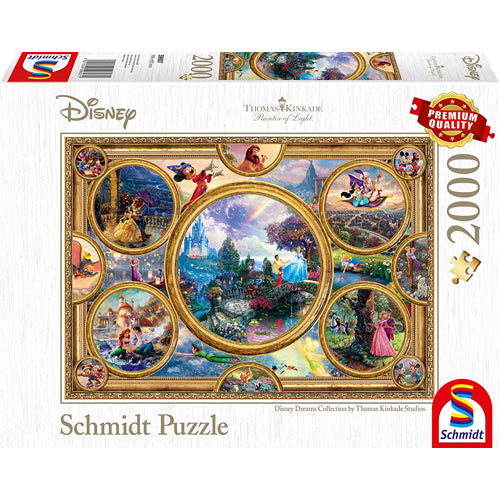 *A Grade* Thomas Kinkade: Disney - Dreams Collection (2000Pc)