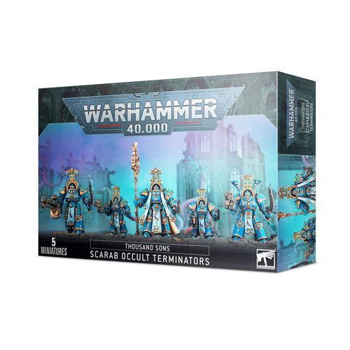 *A Grade* Thousand Sons Scarab Occult Terminators