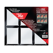 *A Grade* Ultra PRO - 6 Pocket Black Border UV One-Touch Magnetic Holder