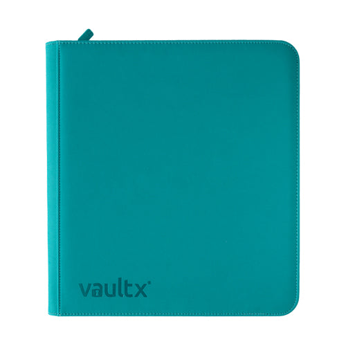 *A Grade* Vault X - 12-Pocket Exo-Tec® Zip Binder XL - Ocean Blue