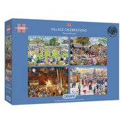 *A Grade* Village Celebrations Puzzle (4 x 500 pieces)