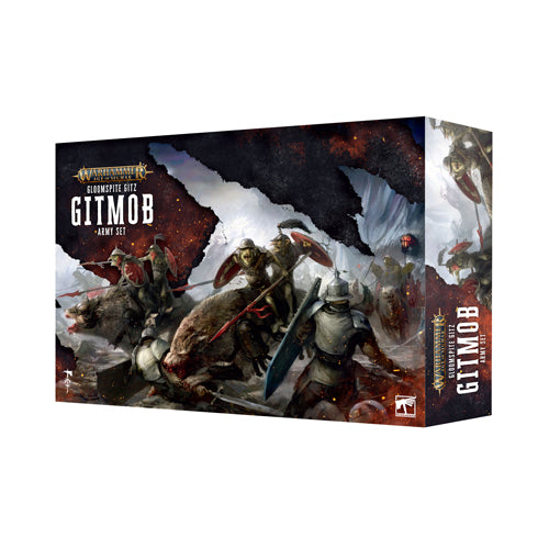 *A Grade* Warhammer: Age Of Sigmar - Gloomspite Gitz - Gitmob Army Set