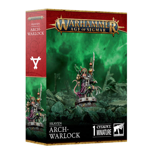 *A Grade* Warhammer: Age of Sigmar - Skaven Arch-Warlock