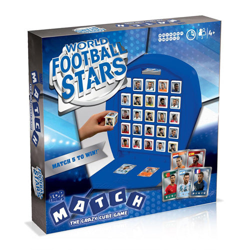 *A Grade* World Football Stars Blue - Top Trumps Match