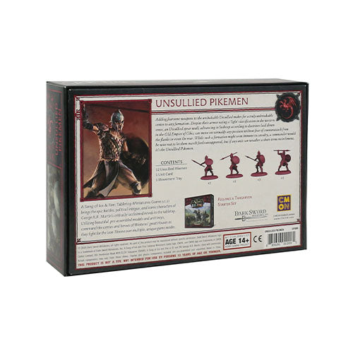A Song of Ice and Fire: Unsullied Pikemen