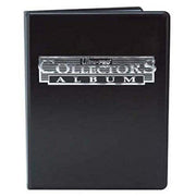 A5 4-Pocket Black Collectors Portfolio