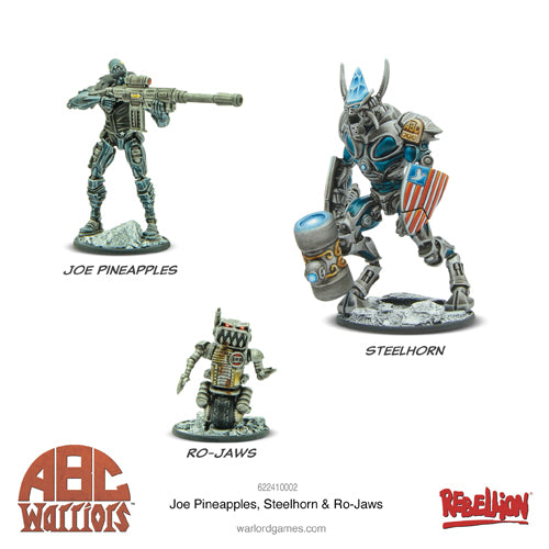 ABC Warriors - Joe Pineapples, Steelhorn & Ro-Jaws