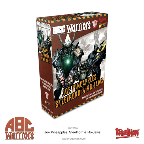 ABC Warriors - Joe Pineapples, Steelhorn & Ro-Jaws