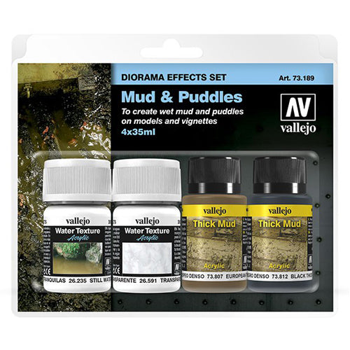 AV Set Diorama Effects - Mud & Puddles (4x35ml)