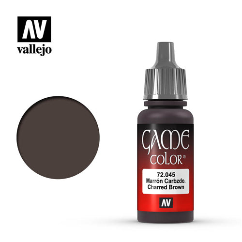 AV Vallejo Game Color 17ml - Charred Brown