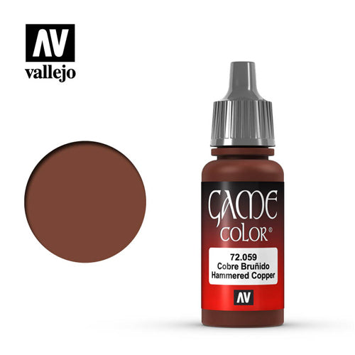 AV Vallejo Game Color 17ml - Hammered Copper