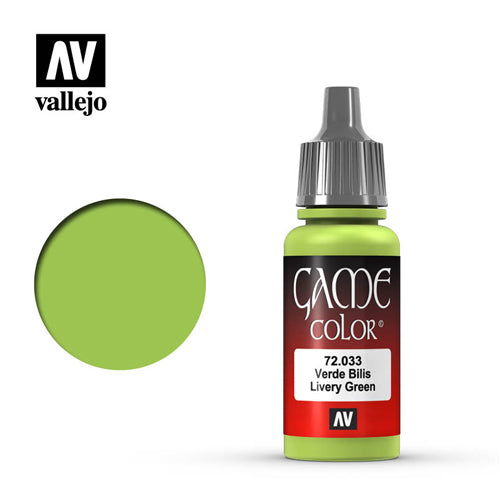 AV Vallejo Game Color 17ml - Livery Green