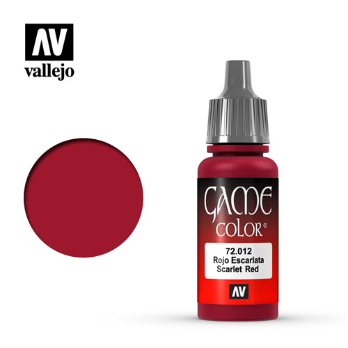 AV Vallejo Game Color 17ml - Scarlett Red