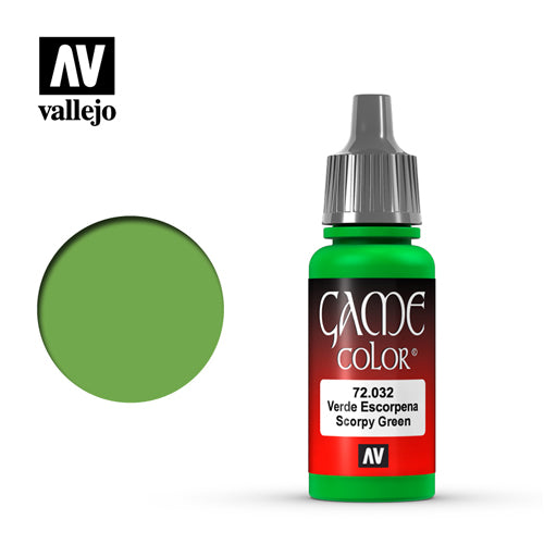 AV Vallejo Game Color 17ml - Scorpy Green