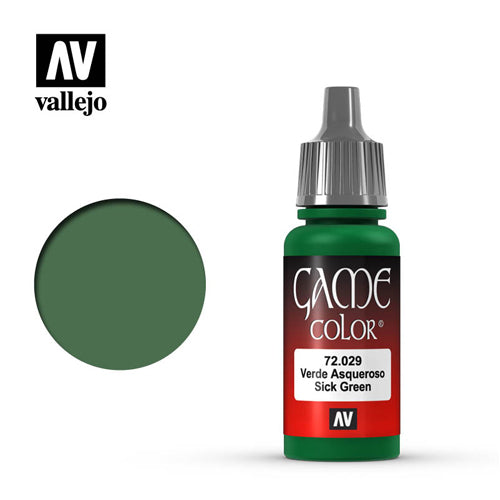 AV Vallejo Game Color 17ml - Sick Green