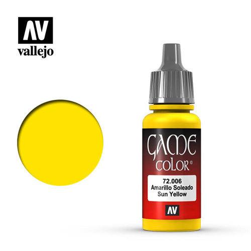 AV Vallejo Game Color 17ml - Sun Yellow