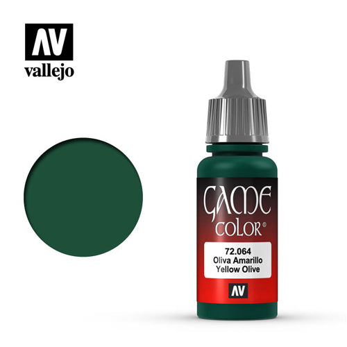 AV Vallejo Game Color 17ml - Yellow Olive