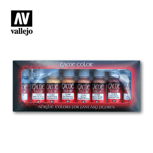 AV Vallejo Game Color - Metallic Colours
