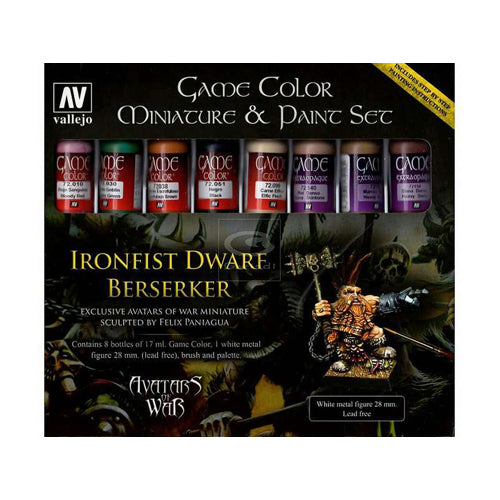 AV Vallejo Game Color Set - Avatar Set (x8 & Brush)