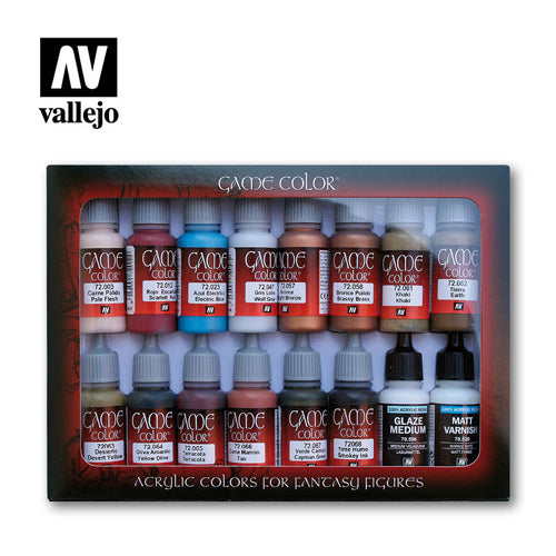 AV Vallejo Game Color Set - Specialist Set (x16)
