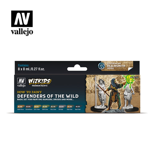 AV Vallejo Wizkids Set - Defenders of the Wild