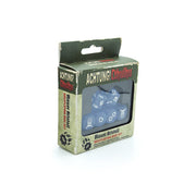 Achtung! Cthulhu 2d20: Blauer Kristall Dice Set