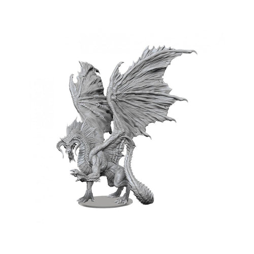 Adult Black Dragon: D&D Nolzur's Marvelous Unpainted Miniatures