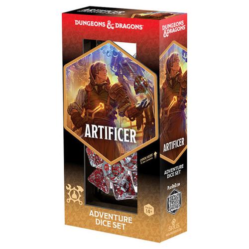 Adventure Dice Set - Artificer (Clear): Dungeons & Dragons