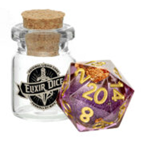 Aether Abstract: Individual d20 Elixir Liquid Core Dice