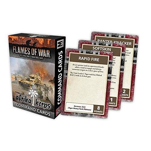 Afrika Korps Command Cards
