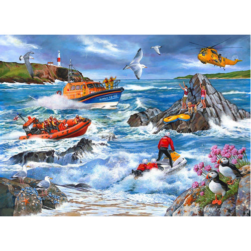 Against The Tide 1000 Piece Puzzle