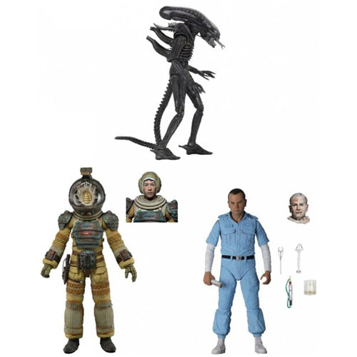 Alien 40th Anniversary Assortment 3 - 7 Inch Scale Action Figures